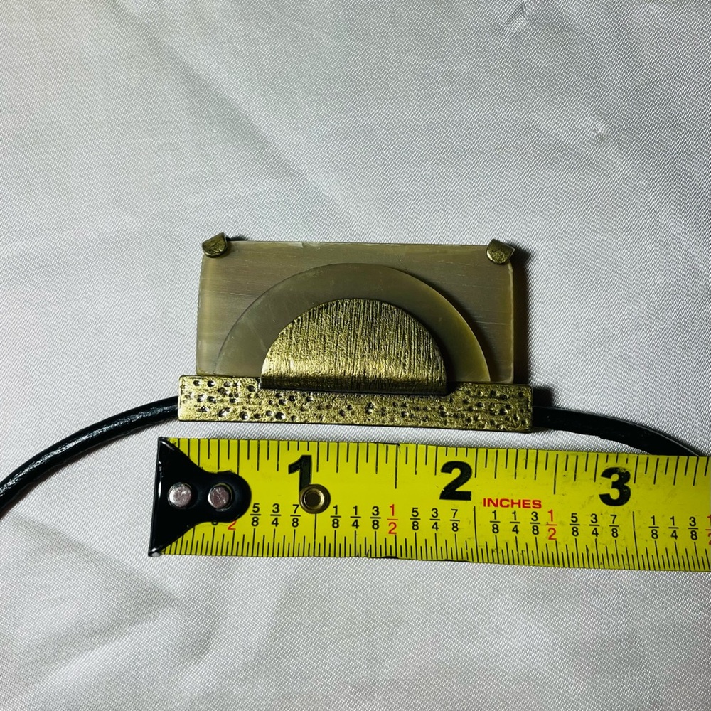 Silpada 'Eclipse' Brass Necklace - image 4